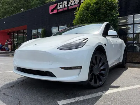 Photos of 2023 Tesla Model Y Performance for sale in Sandy Springs, GA at Gravity Autos Sandy Springs