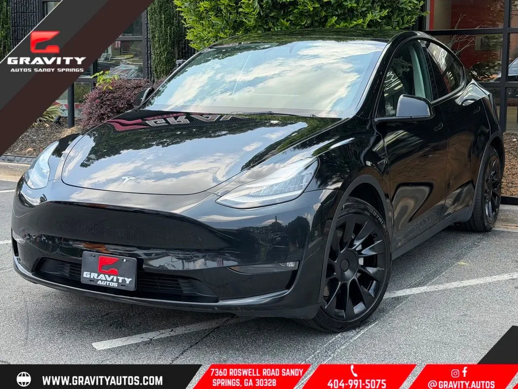 Black 2021 Tesla Model Y Long Range for sale in Sandy Springs, GA
