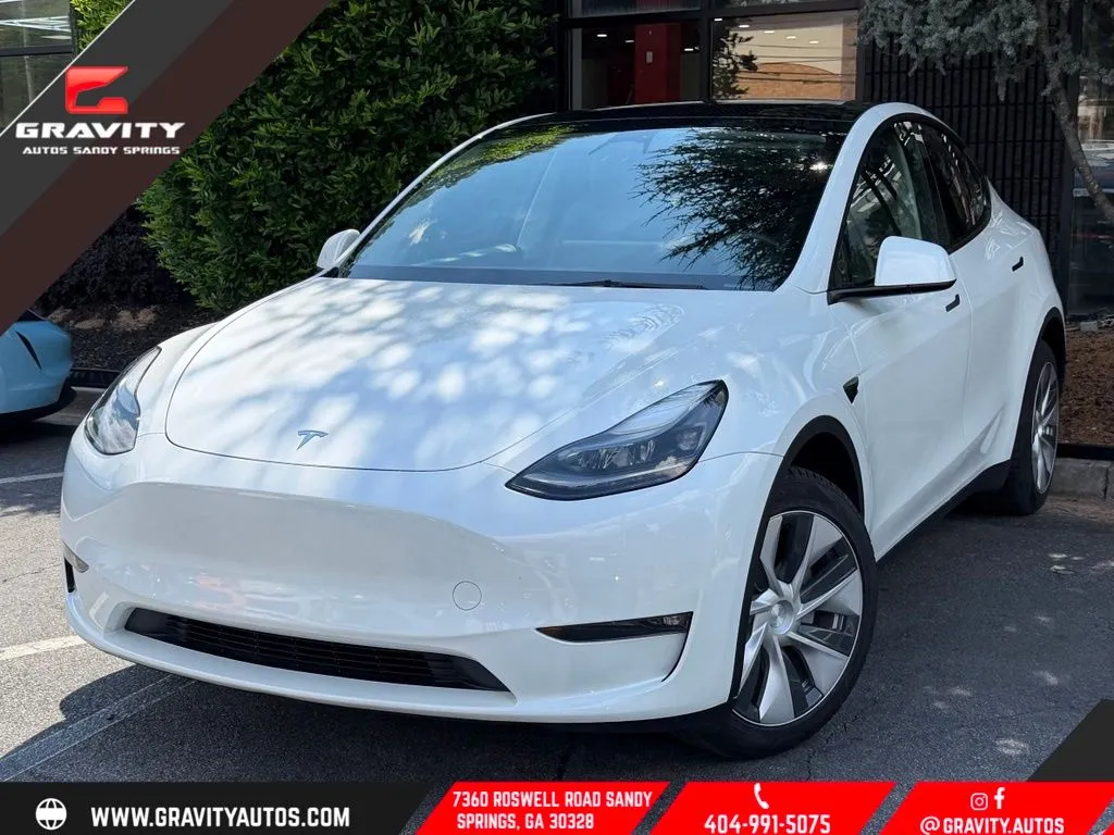 White 2023 Tesla Model Y Long Range for sale in Sandy Springs, GA
