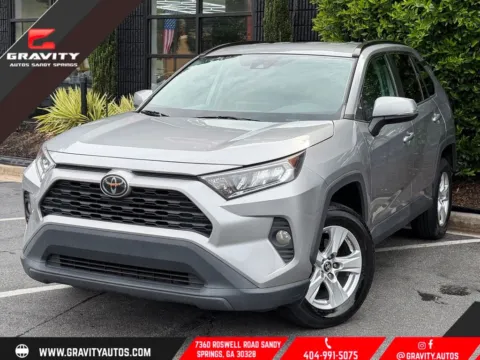 Silver 2020 Toyota RAV4 XLE for sale in Sandy Springs, GA