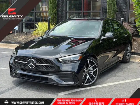 Black 2022 Mercedes-Benz C-Class C 300 for sale in Sandy Springs, GA