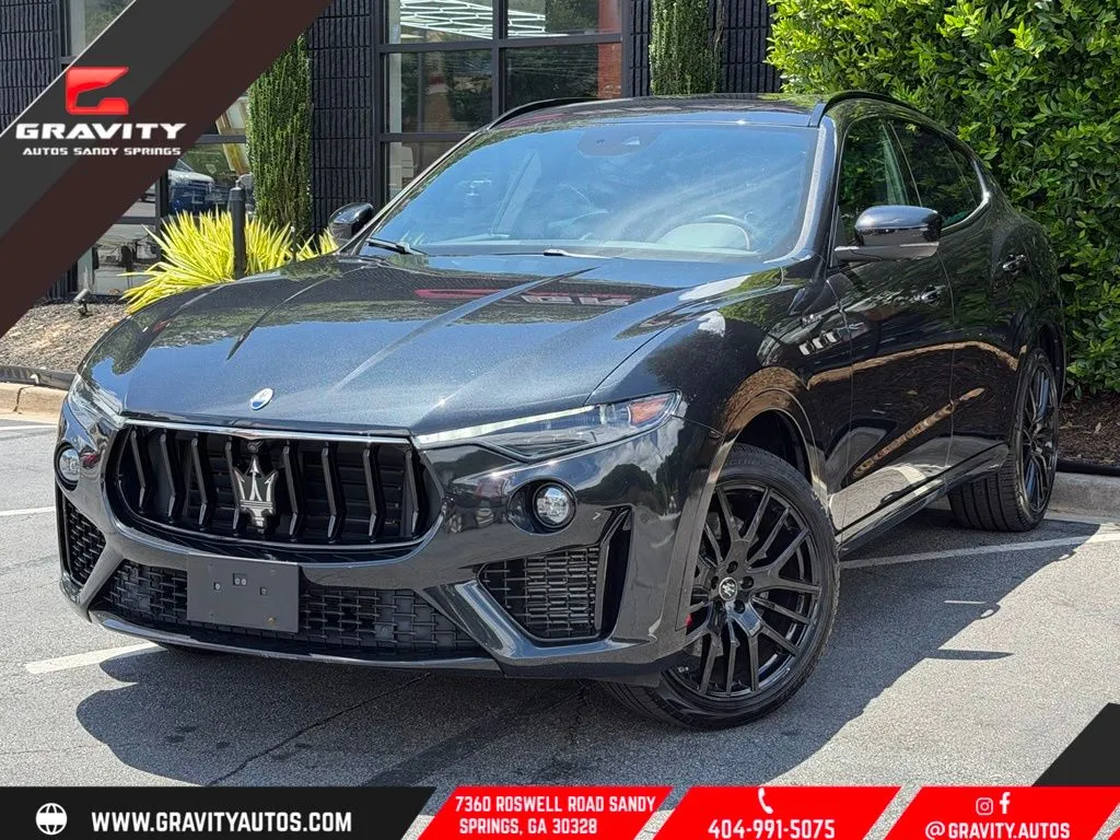 Black 2022 Maserati Levante Modena for sale in Sandy Springs, GA