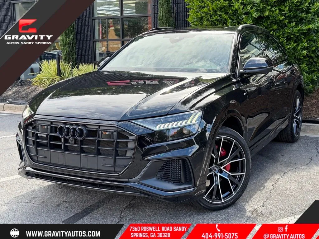 Black 2023 Audi Q8 55 Premium Plus for sale in Sandy Springs, GA