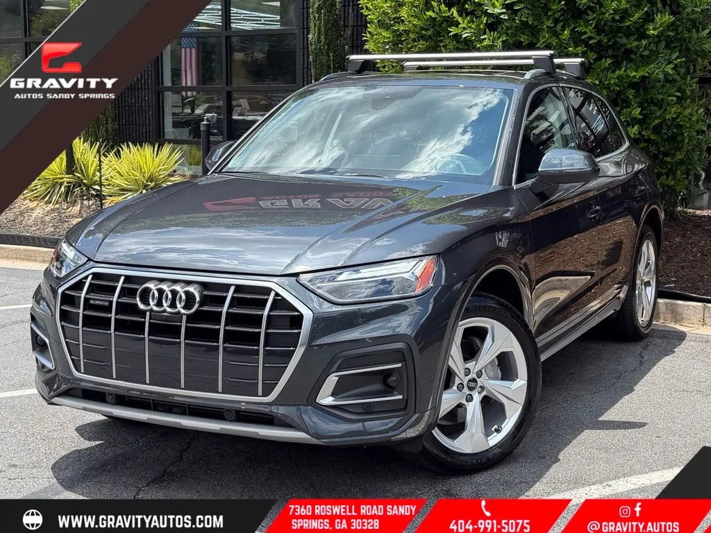 Gray 2021 Audi Q5 45 Premium Plus for sale in Sandy Springs, GA