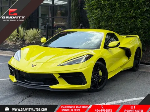 Yellow 2021 Chevrolet Corvette Stingray for sale in Sandy Springs, GA