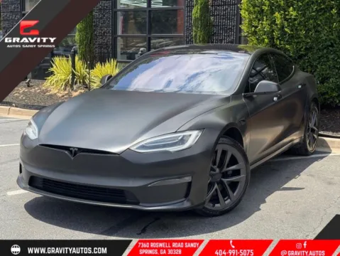 Black 2021 Tesla Model S Plaid for sale in Sandy Springs, GA