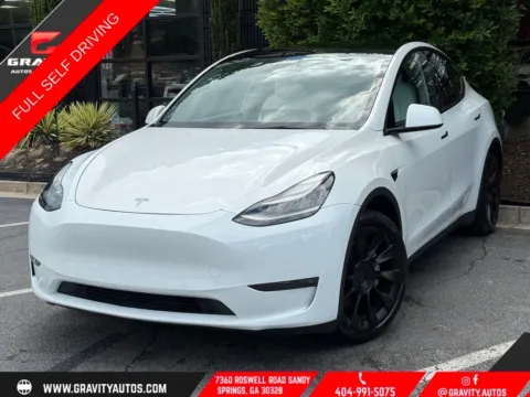 White 2022 Tesla Model Y Long Range for sale in Sandy Springs, GA