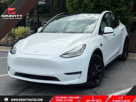 White 2022 Tesla Model Y Long Range for sale in Sandy Springs, GA