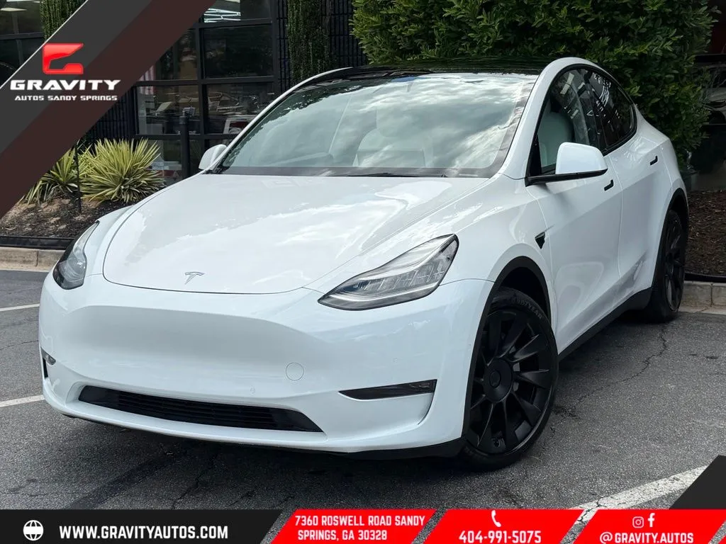 White 2022 Tesla Model Y Long Range for sale in Sandy Springs, GA