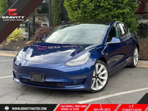 Blue 2018 Tesla Model 3 Long Range for sale in Sandy Springs, GA