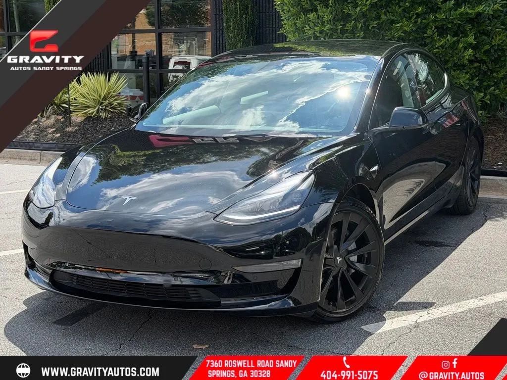 Black 2022 Tesla Model 3 for sale in Sandy Springs, GA