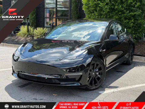 Black 2022 Tesla Model 3 for sale in Sandy Springs, GA