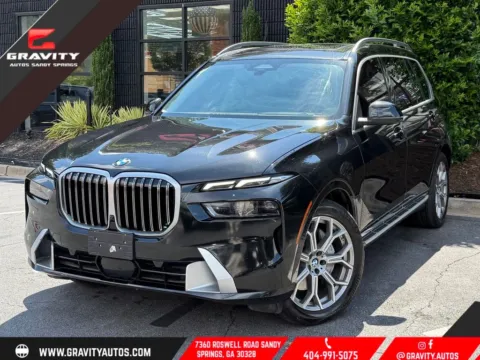 Black 2024 BMW X7 xDrive40i for sale in Sandy Springs, GA