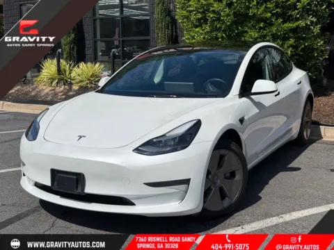 White 2023 Tesla Model 3 for sale in Sandy Springs, GA
