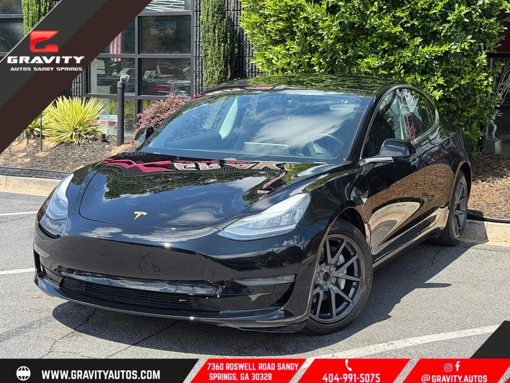Black 2019 Tesla Model 3 Long Range for sale in Sandy Springs, GA