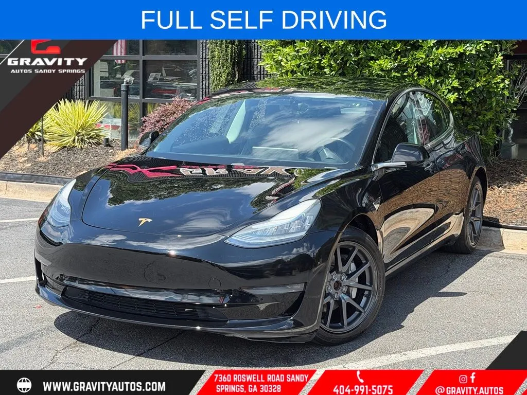 Black 2019 Tesla Model 3 Long Range for sale in Sandy Springs, GA