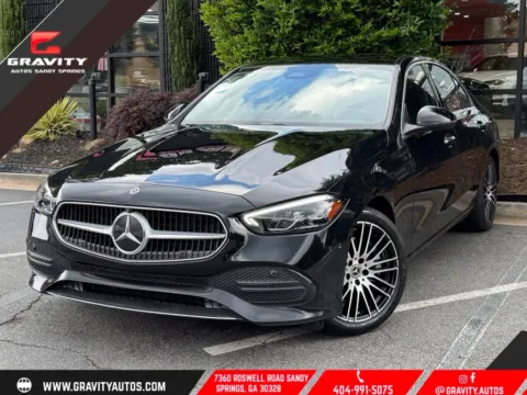 Black 2022 Mercedes-Benz C-Class C 300 for sale in Sandy Springs, GA