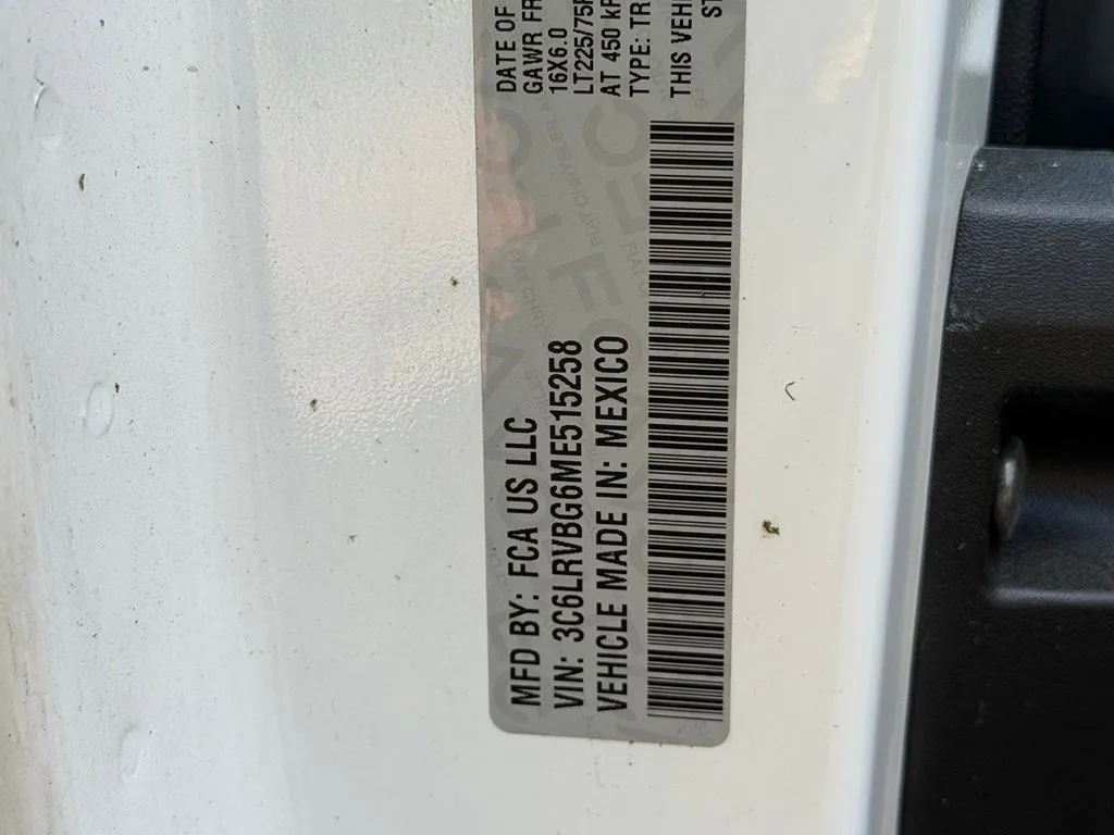 Ram ProMaster 1500 photo 53