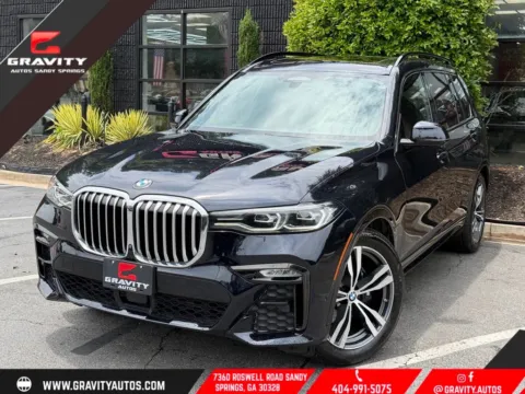 Black 2021 BMW X7 xDrive40i for sale in Sandy Springs, GA