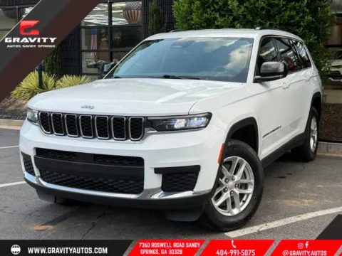 White 2023 Jeep Grand Cherokee L Laredo for sale in Sandy Springs, GA