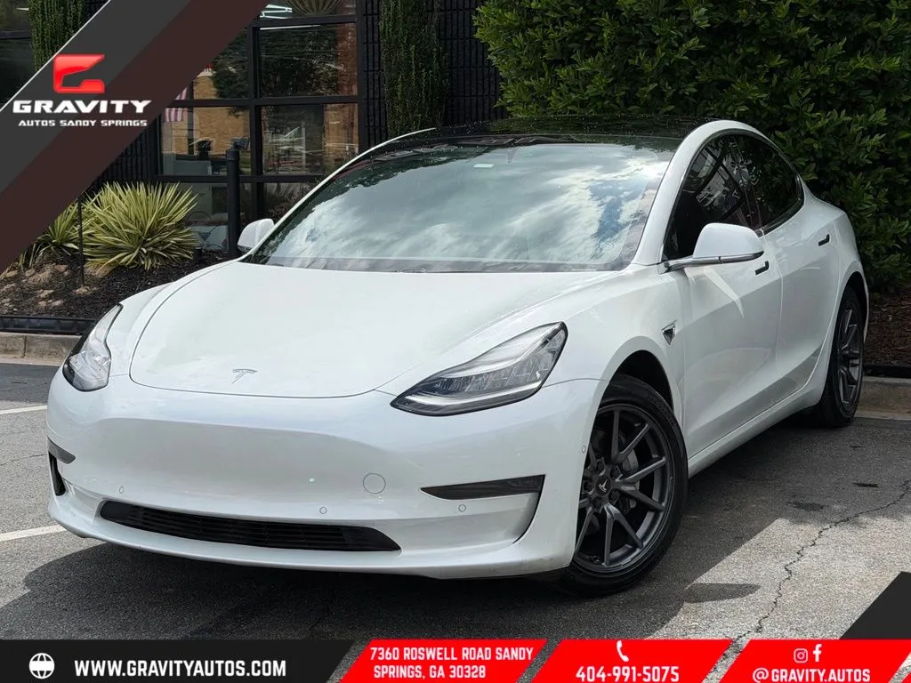 White 2020 Tesla Model 3 Standard for sale in Sandy Springs, GA