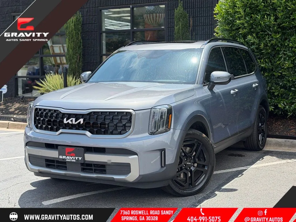 Silver 2023 Kia Telluride EX X-Line for sale in Sandy Springs, GA