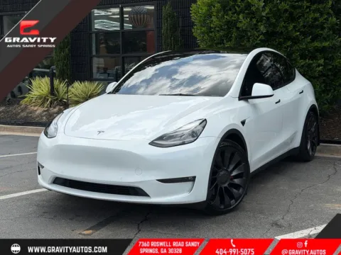 White 2022 Tesla Model Y Performance for sale in Sandy Springs, GA