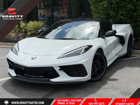 White 2022 Chevrolet Corvette Stingray for sale in Sandy Springs, GA