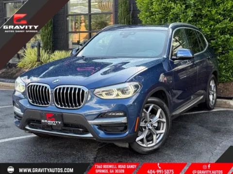 Blue 2020 BMW X3 xDrive30e for sale in Sandy Springs, GA