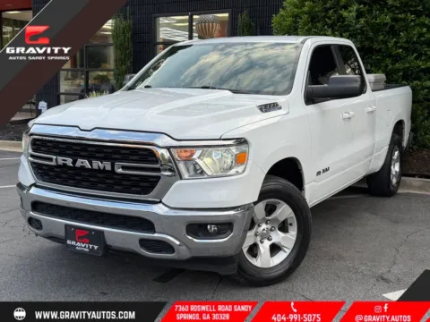 White 2022 Ram 1500 Big Horn/Lone Star for sale in Sandy Springs, GA