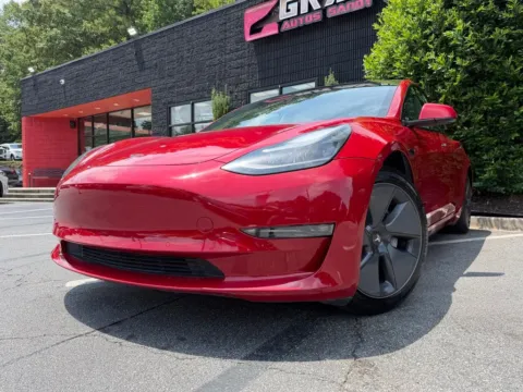 Photos of 2021 Tesla Model 3 Standard Range Plus for sale in Sandy Springs, GA at Gravity Autos Sandy Springs