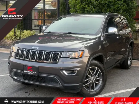 Gray 2017 Jeep Grand Cherokee Limited for sale in Sandy Springs, GA