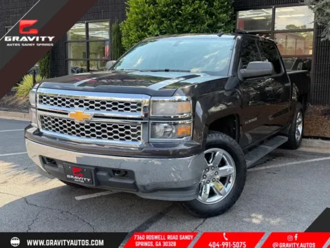 Gray 2014 Chevrolet Silverado 1500 LT for sale in Sandy Springs, GA