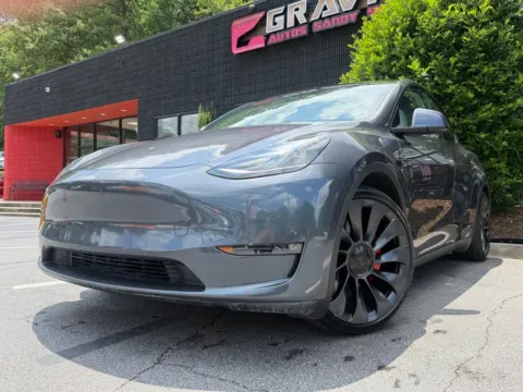 Photos of 2023 Tesla Model Y Performance for sale in Sandy Springs, GA at Gravity Autos Sandy Springs