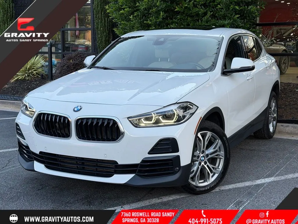 White 2022 BMW X2 sDrive28i for sale in Sandy Springs, GA