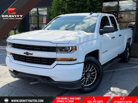 White 2019 Chevrolet Silverado 1500 LD Silverado Custom for sale in Sandy Springs, GA