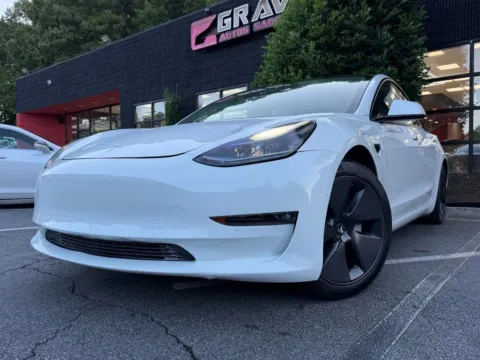 Photos of 2021 Tesla Model 3 Standard Range Plus for sale in Sandy Springs, GA at Gravity Autos Sandy Springs