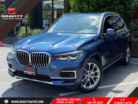 Blue 2022 BMW X5 xDrive40i for sale in Sandy Springs, GA