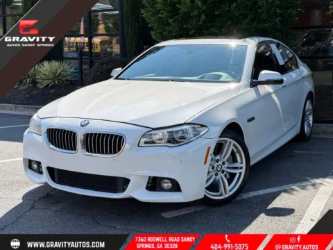 White 2016 BMW 5 Series 535i for sale in Sandy Springs, GA