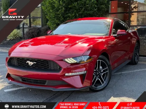 Red 2020 Ford Mustang EcoBoost Premium for sale in Sandy Springs, GA