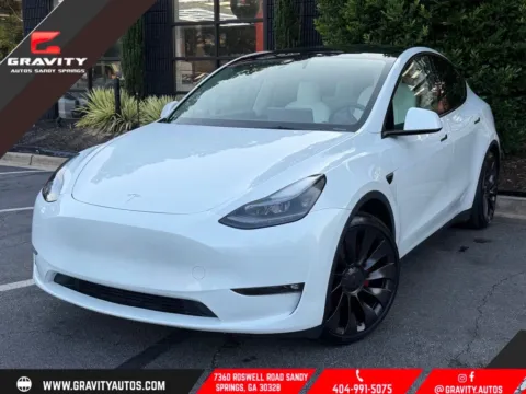 White 2023 Tesla Model Y Performance for sale in Sandy Springs, GA