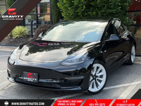 Black 2022 Tesla Model 3 Long Range for sale in Sandy Springs, GA