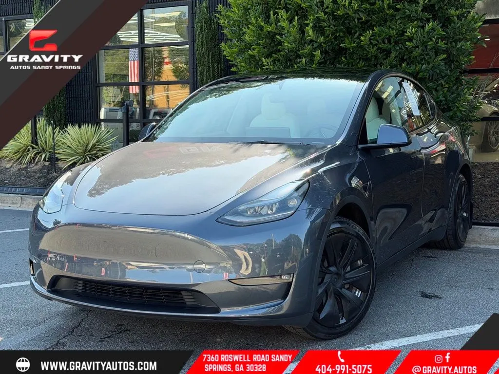 Silver 2023 Tesla Model Y Long Range for sale in Sandy Springs, GA