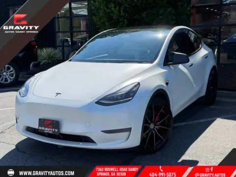 White 2022 Tesla Model Y Performance for sale in Sandy Springs, GA