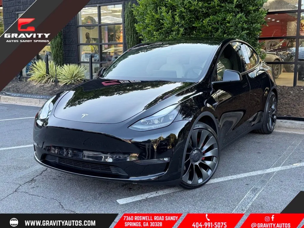 Black 2022 Tesla Model Y Performance for sale in Sandy Springs, GA