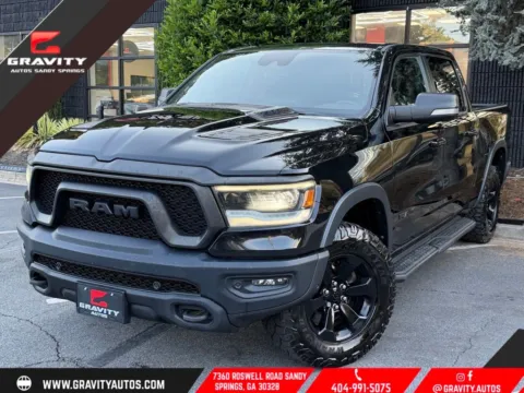 Black 2022 Ram 1500 Rebel for sale in Sandy Springs, GA