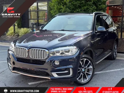 Blue 2017 BMW X5 xDrive35i for sale in Sandy Springs, GA