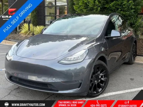 Silver 2020 Tesla Model Y Long Range for sale in Sandy Springs, GA