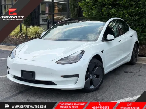 White 2021 Tesla Model 3 Standard Range Plus for sale in Sandy Springs, GA