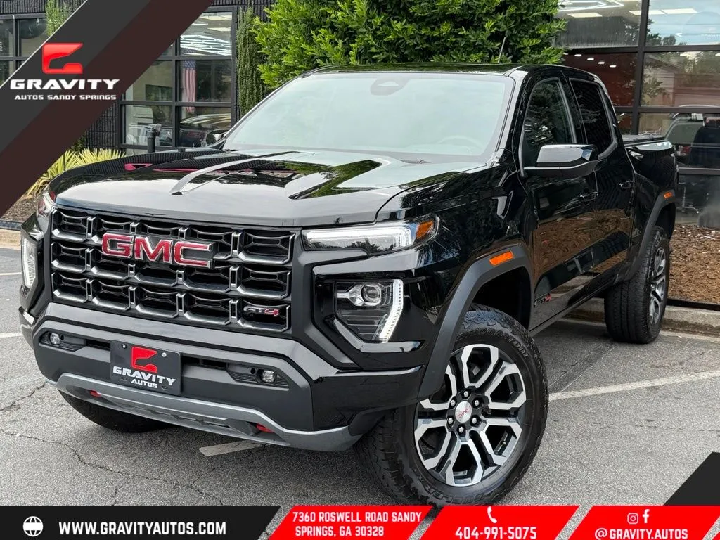 Black 2024 GMC Canyon AT4 for sale in Sandy Springs, GA